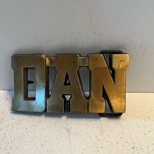 1980’s vintage brass colored belt buckle